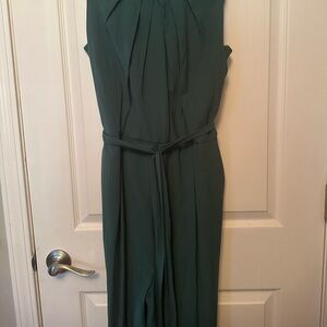 Calvin Klein one piece, no sleeve, jump suit! Turquoise in color. size 14